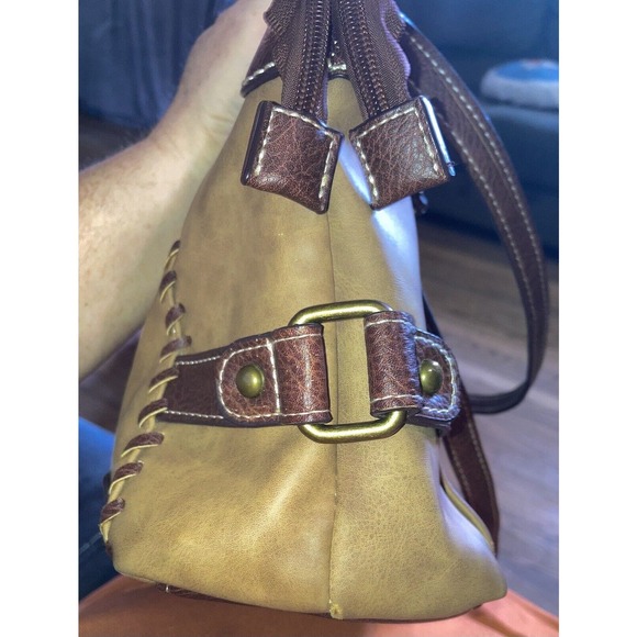 Gorgeous Vintage BOC Brown Faux Leather Purse Shoulder Bag BEAUTIFUL - Picture 3 of 9